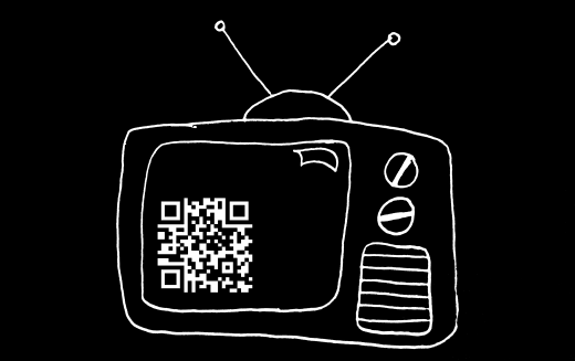 QR Codes im TV