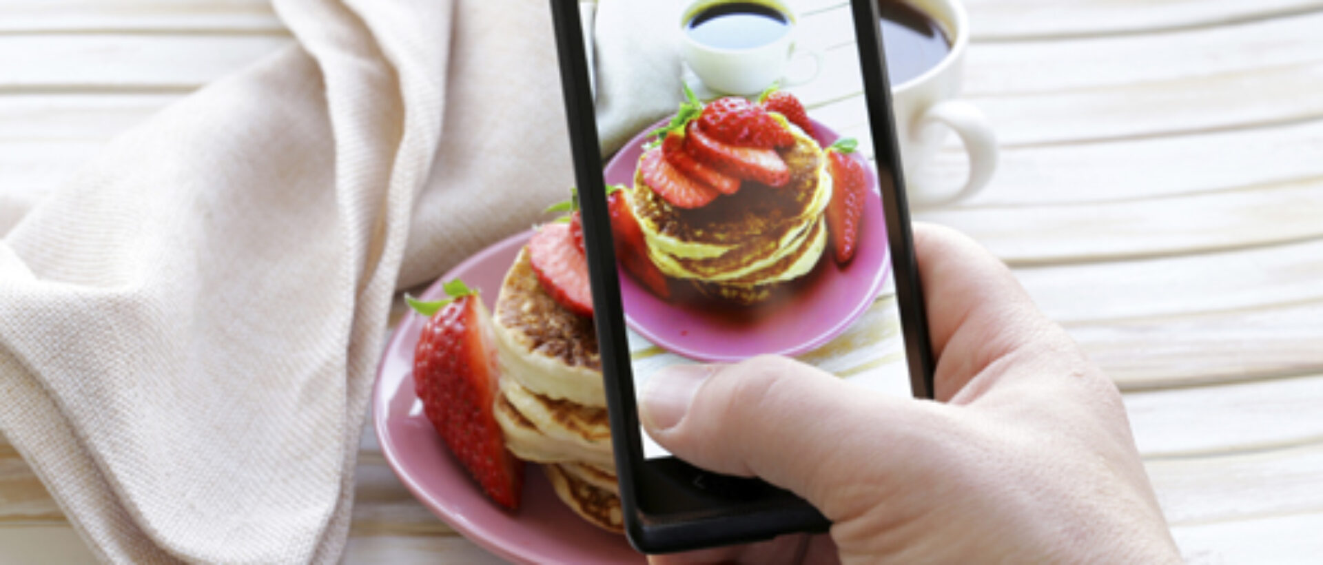 iPhone-food-ography im Restaurant