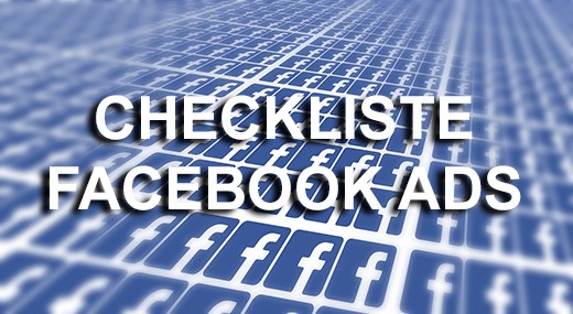 Checkliste Facebook Ads