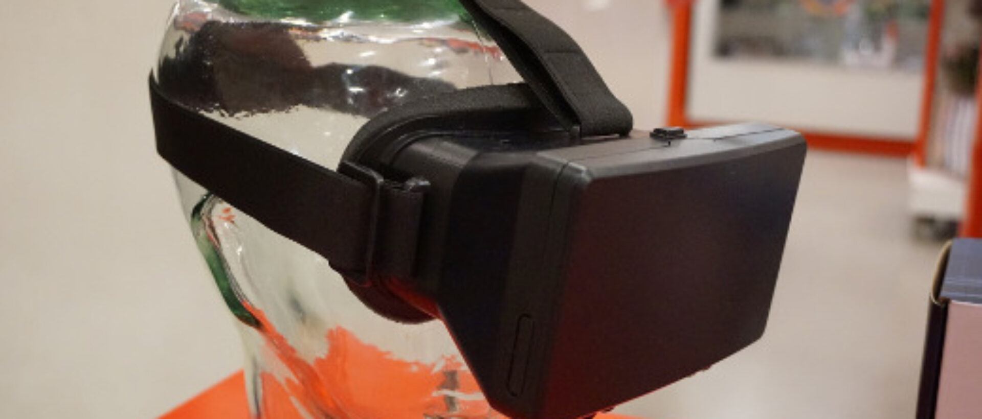 Ein Virtual Reality-Headset