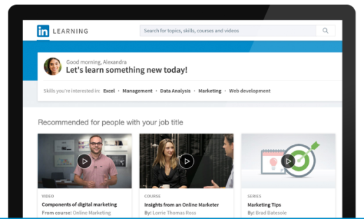 LinkedIn E-Learning Recommendations