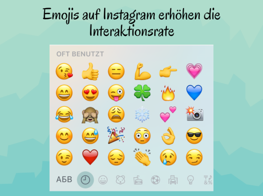 Emojis auf Instagram erhöhen die Interaktionsrate