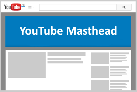 YouTube Werbung Masthead Zahlen Schweiz 