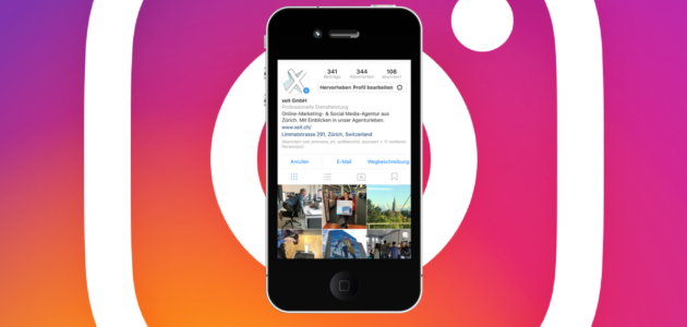 Instagram Ads mit der Instagram-App