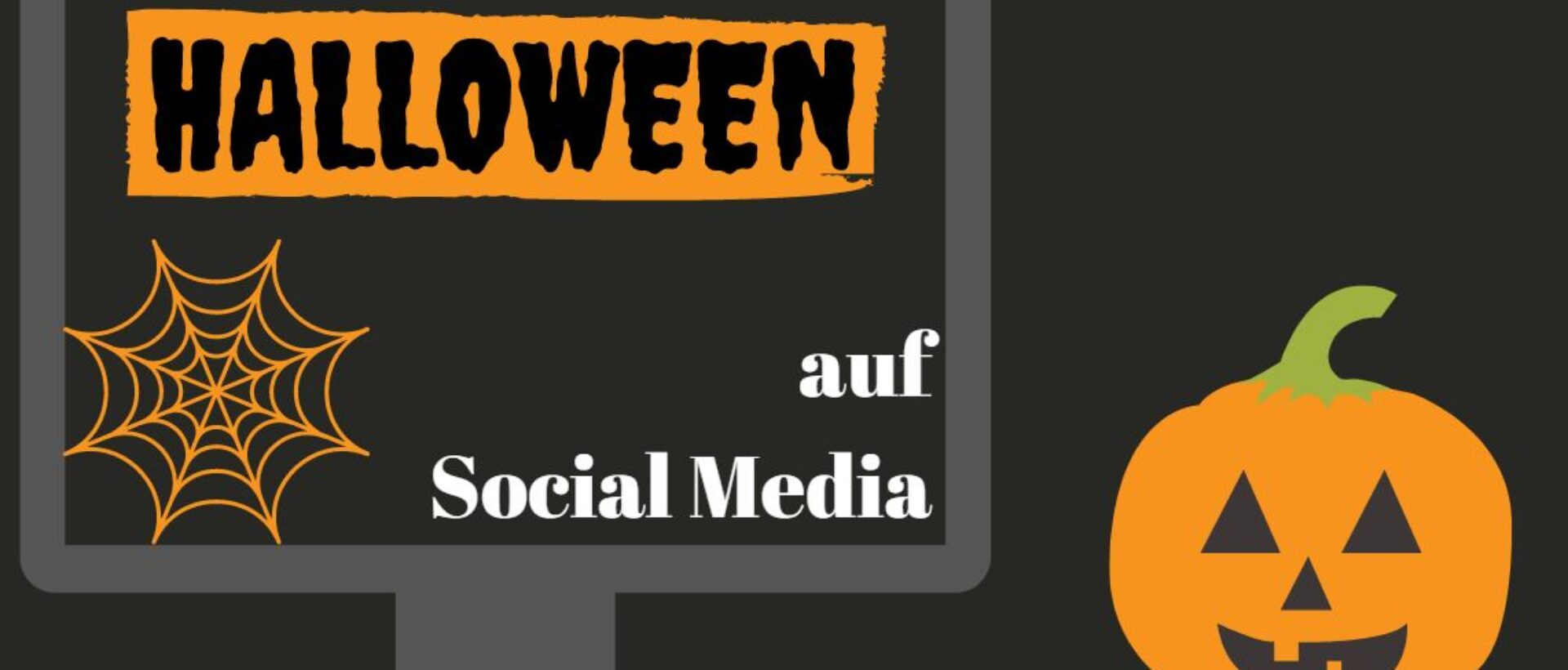 Halloween auf Social Media Titelbild