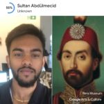 Sultan Abdülmecid Art Selfie