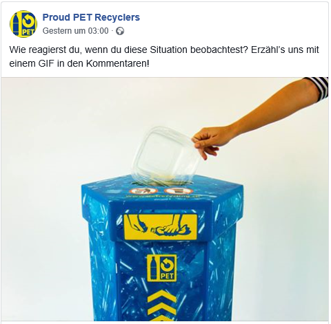 Bildpost von Proud PET Recyclers
