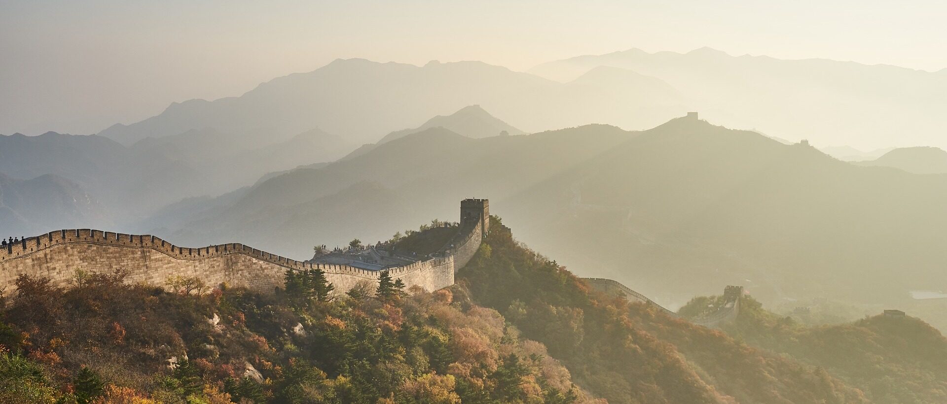 Die chinesische Mauer als Sinnbild für die chinesische WeChat App