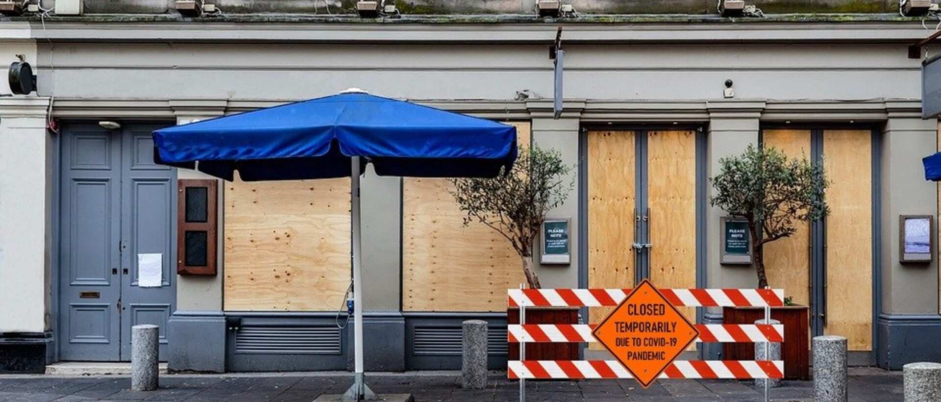 Restaurant in USA geschlossen wegen Coronakrise