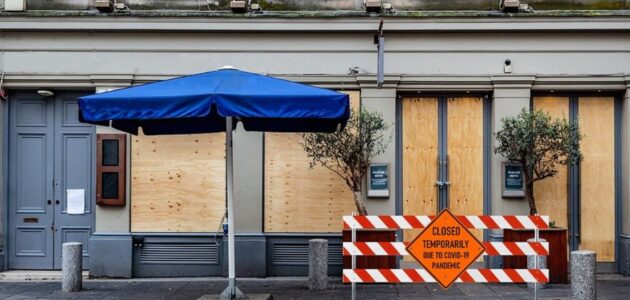 Restaurant in USA geschlossen wegen Coronakrise