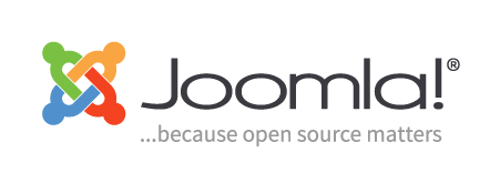 Logo von Joomla mit Slogan