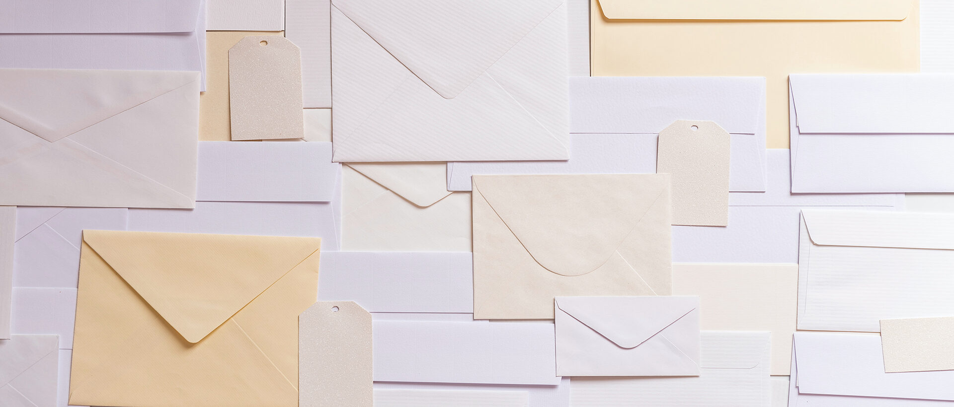 Briefe als Symbol für E-Mails
