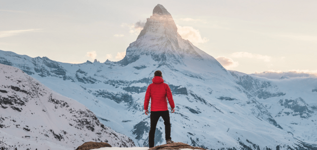 Bergspitze als Sinnbild für einen top-optimierten Beitrag bei Bing Places