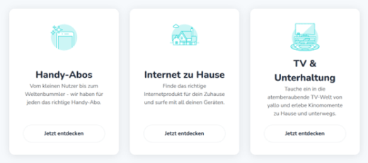 Screenshot von User Interface Design Cards einer Website